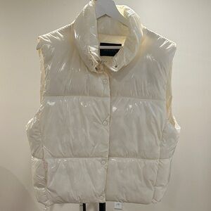 Deluc Cream Puffer Vest
